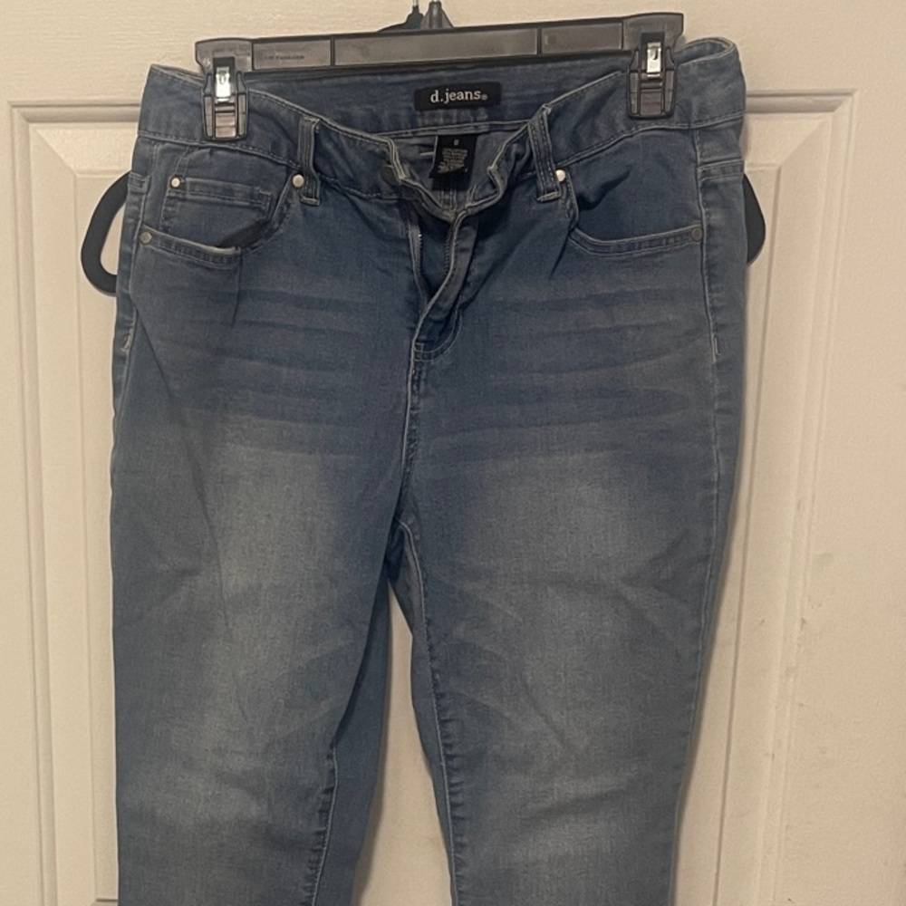 d. jeans Women's Blue Skinny Jeans